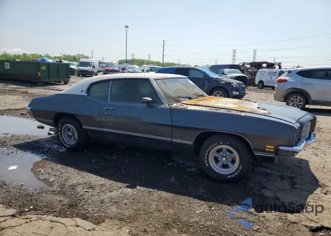 1972 Pontiac Le Mans from USA, damaged, VIN 2G37M2A119831